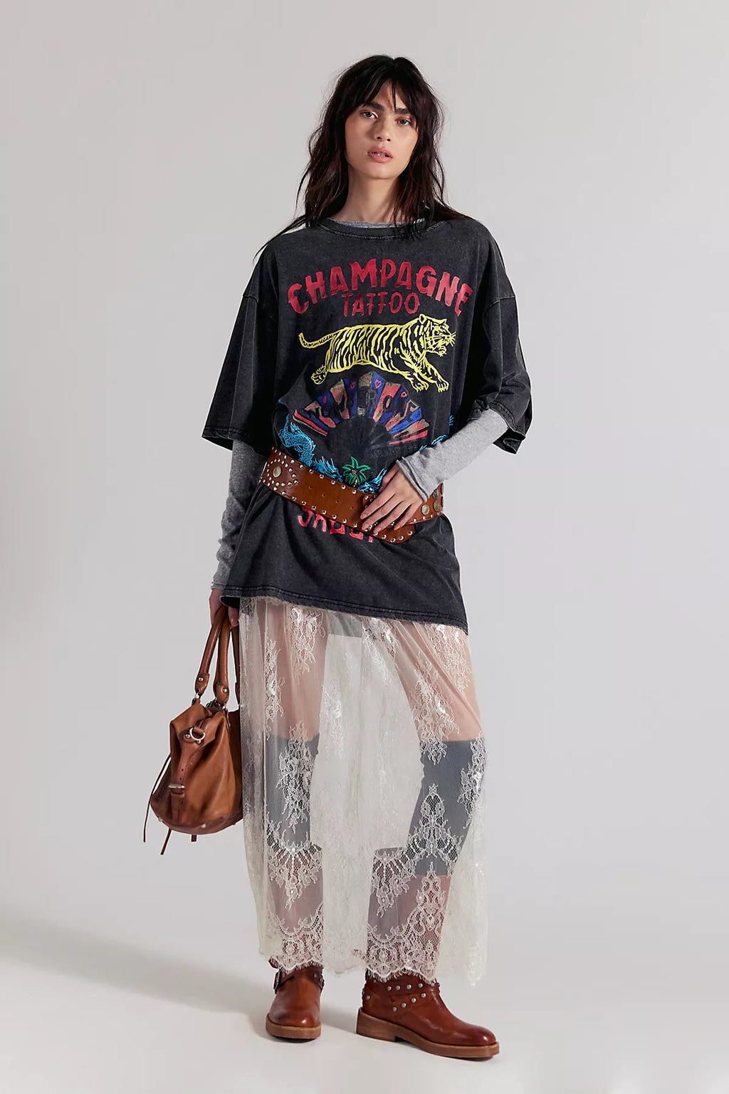 Sabbi Champagne Tattoo Tee