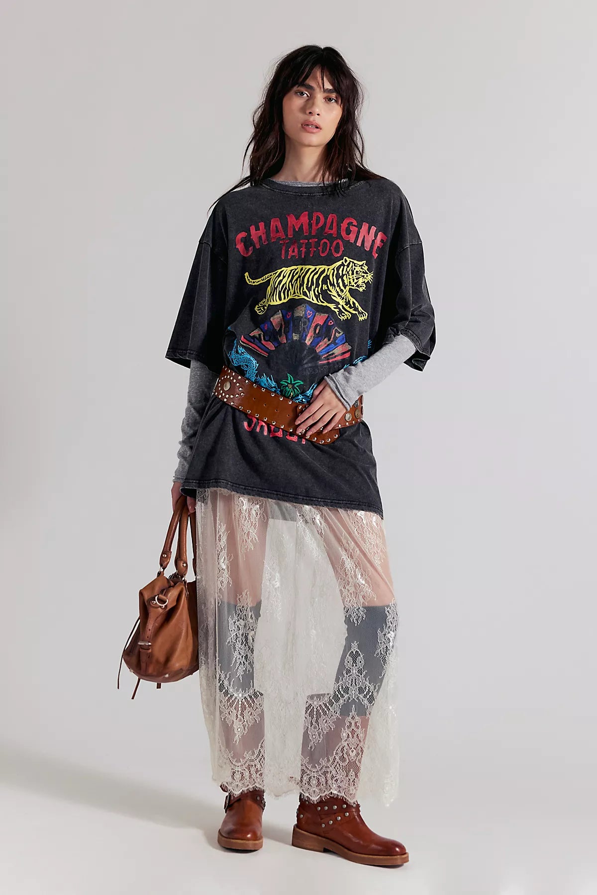 Sabbi Champagne Tattoo Tee
