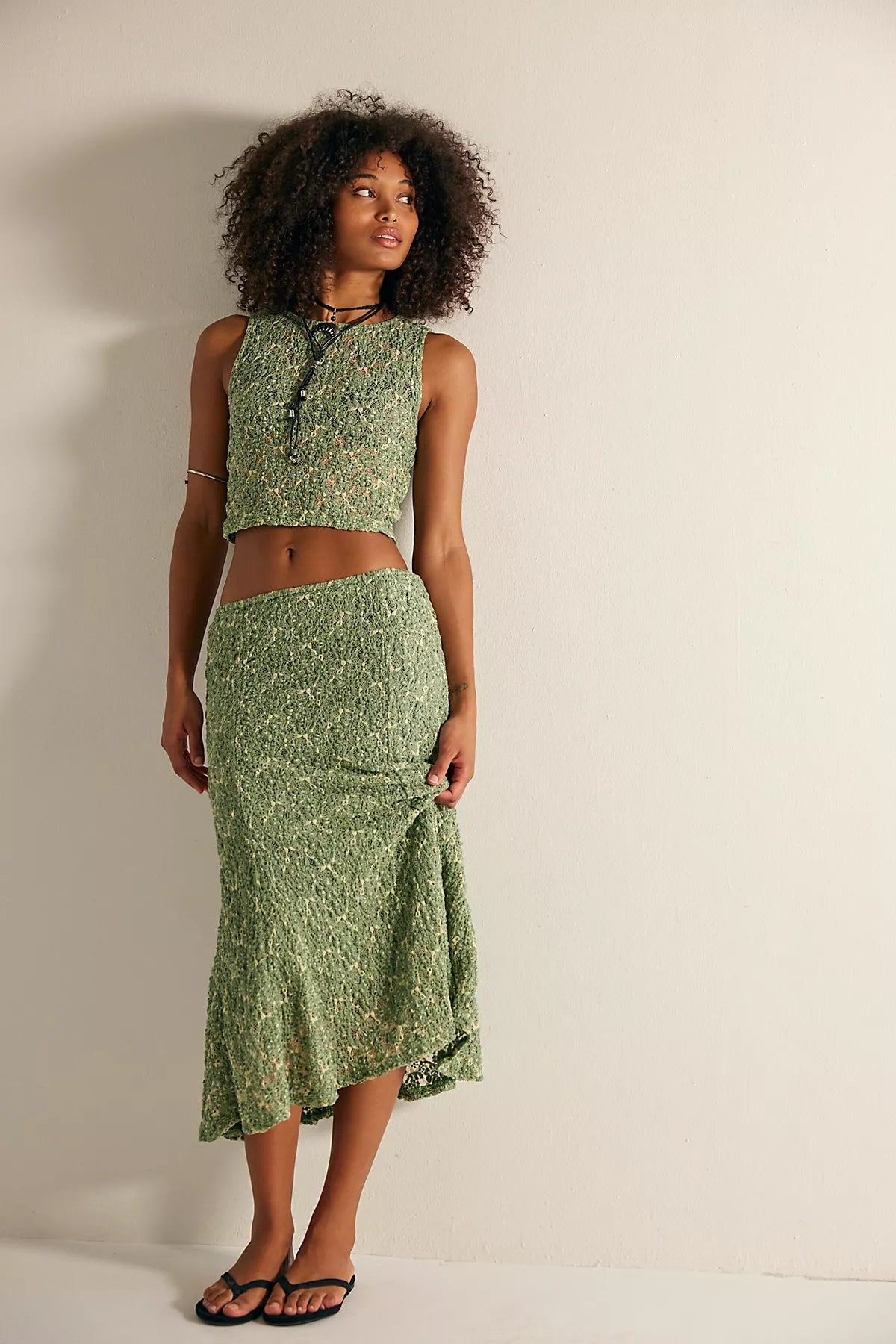 Laney Midi Skirt Set