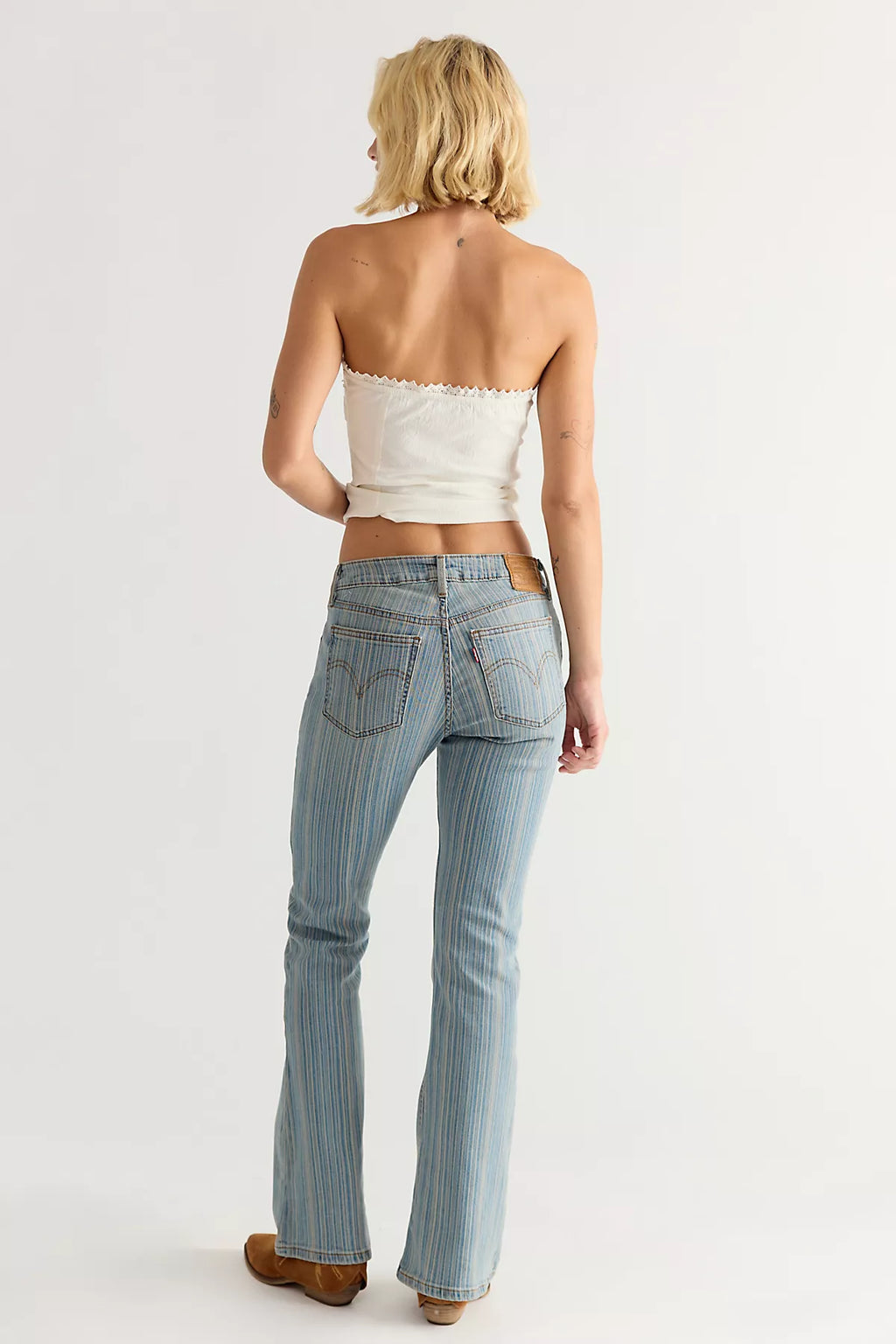 Levi's Low Slim Stripe Bootcut Jeans