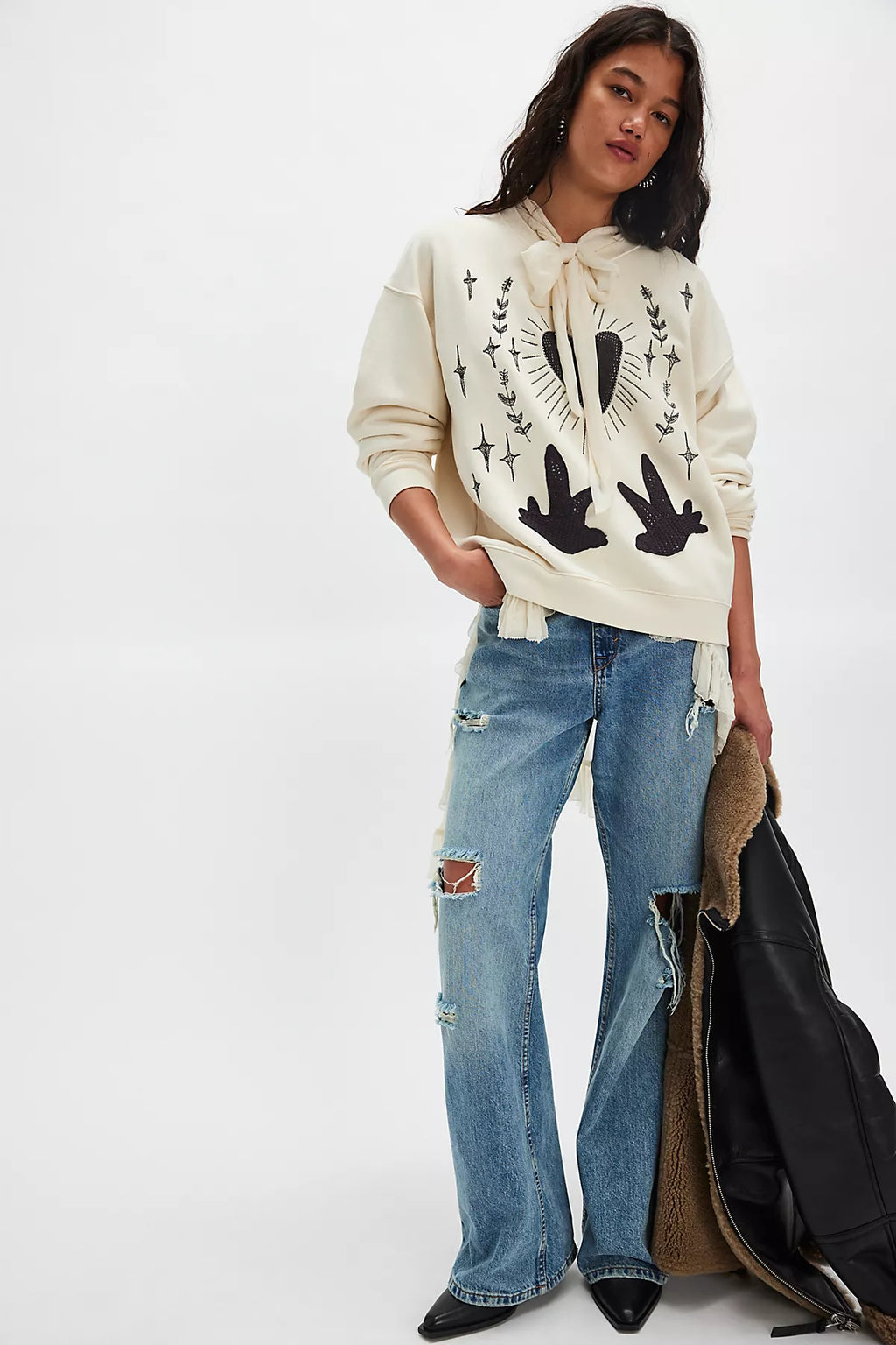 Tricia Fix My Heart Crewneck