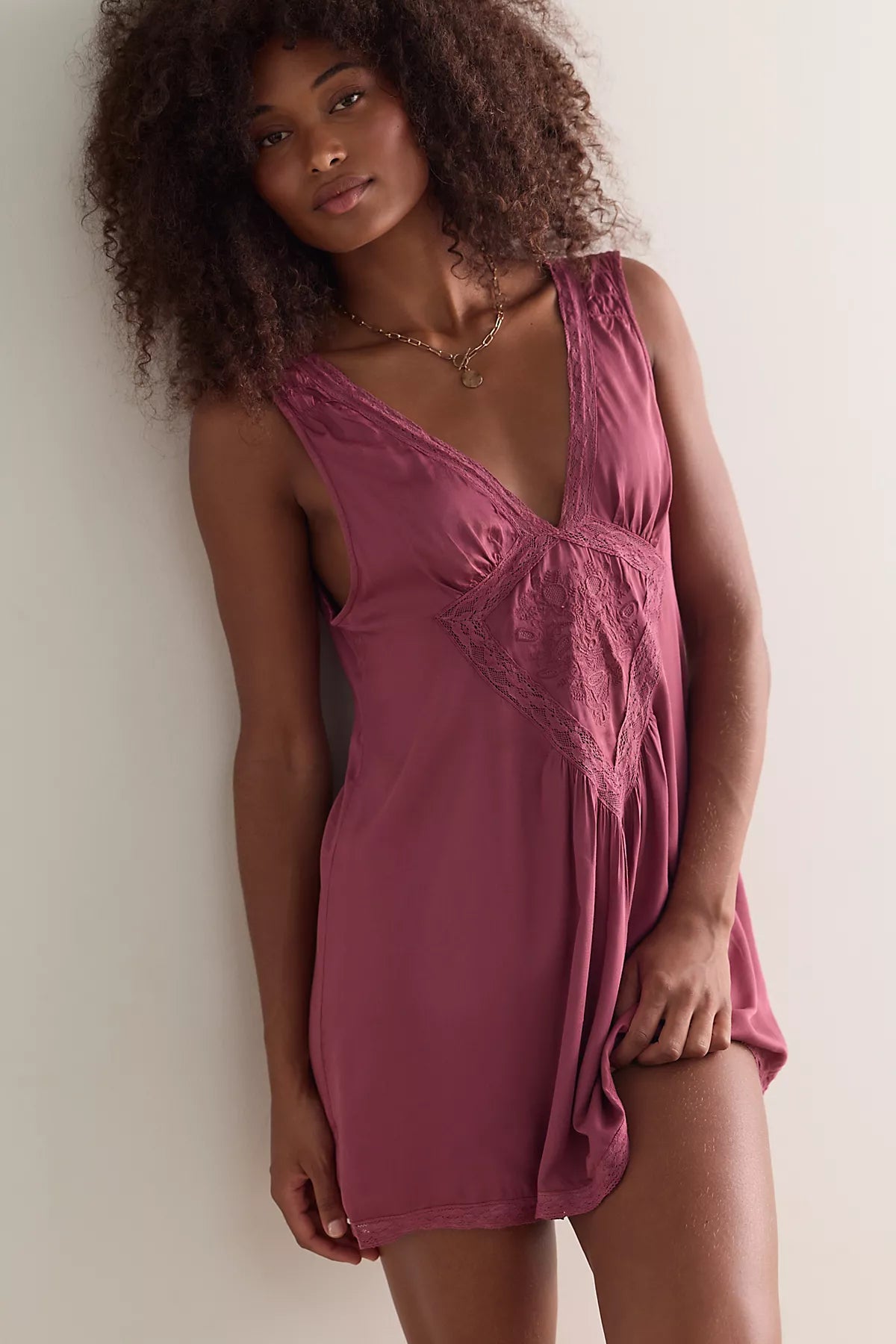 Love Era Mini Slip Dress