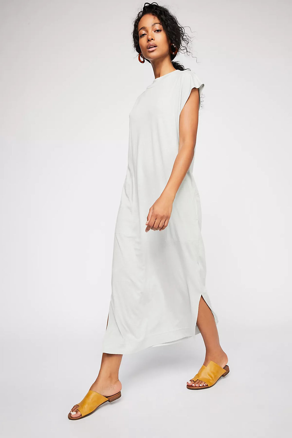 All Day Long Midi T-Shirt Dress