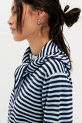 The Tiny Big Sister Lara Striped Scarf Cardi