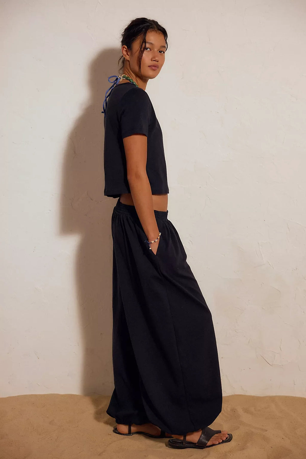 Stella Cotton-Jersey Pant Set