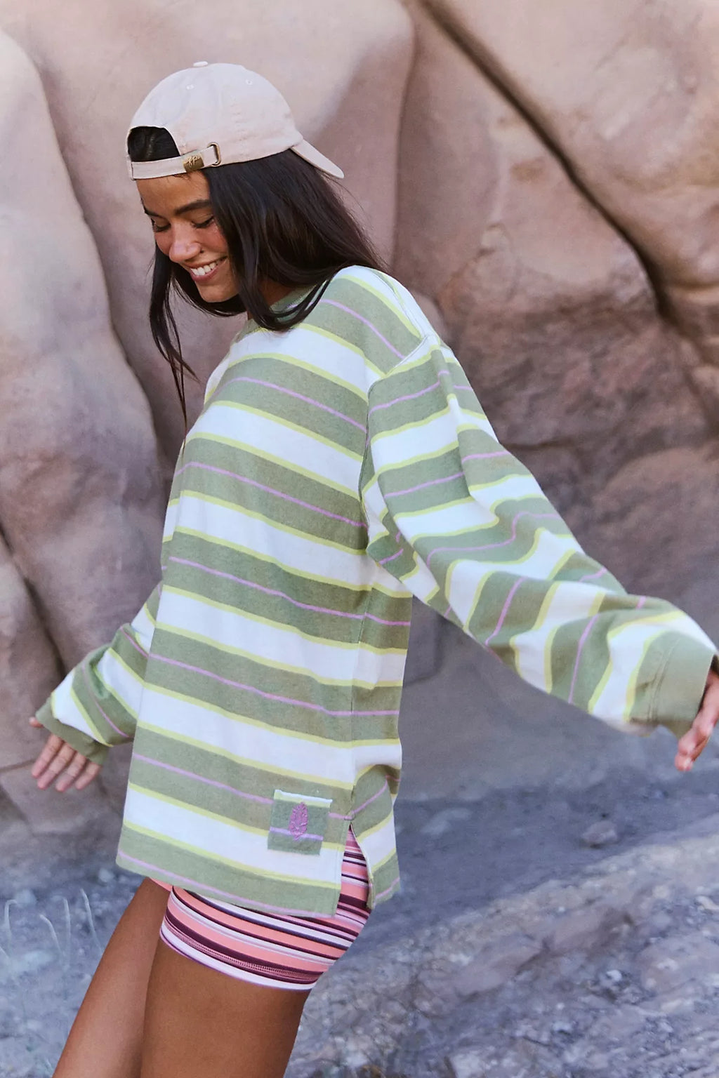 Hustle Striped Layer