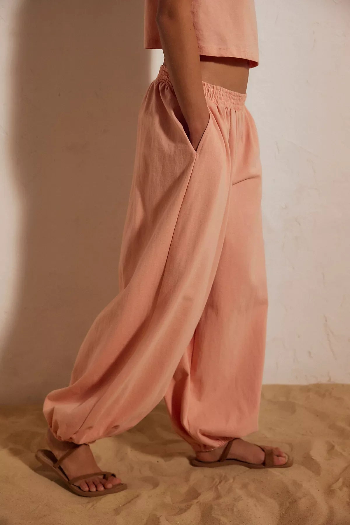 Stella Cotton-Jersey Pant Set