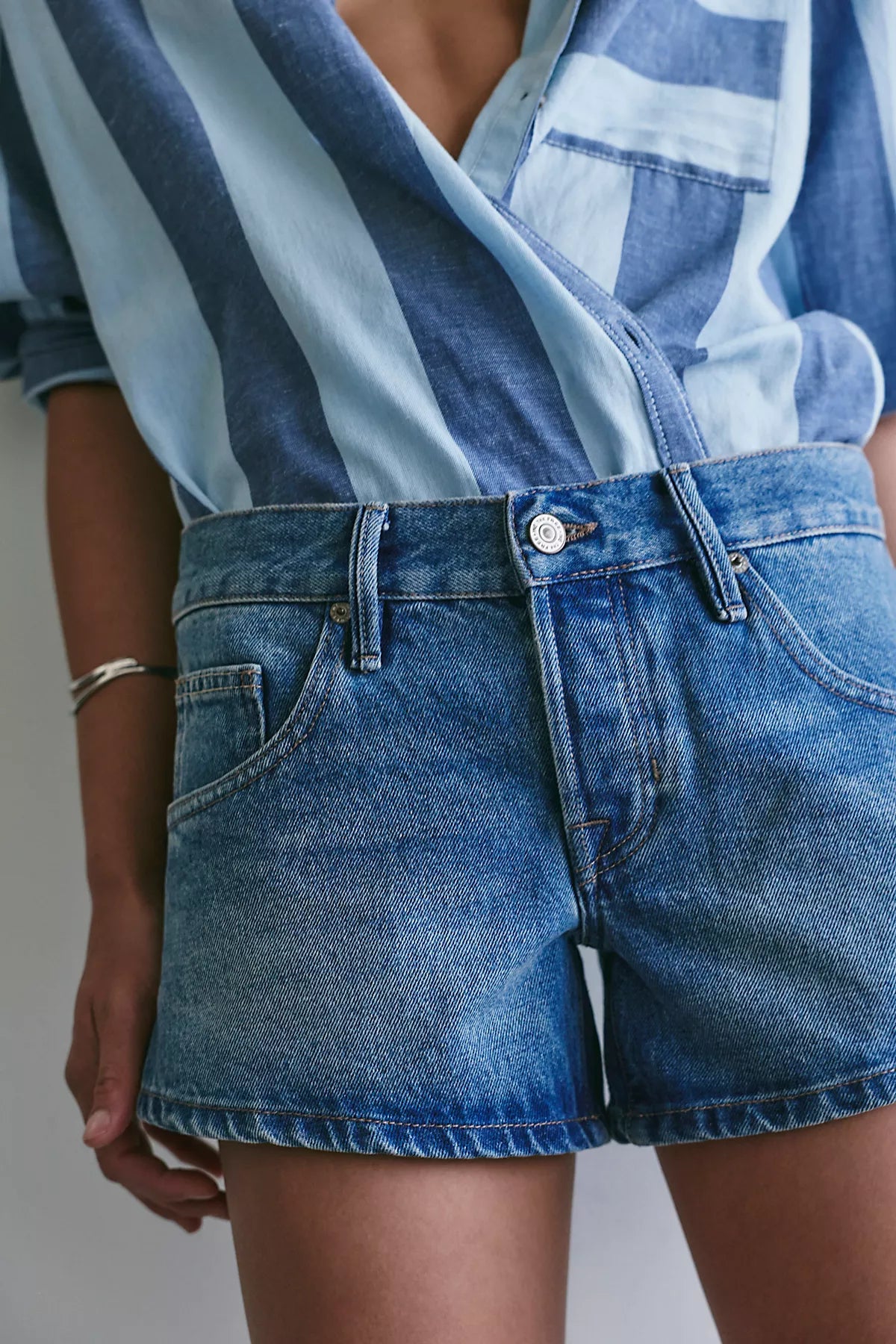We The Free Tennessee Low-Rise Denim Shorts