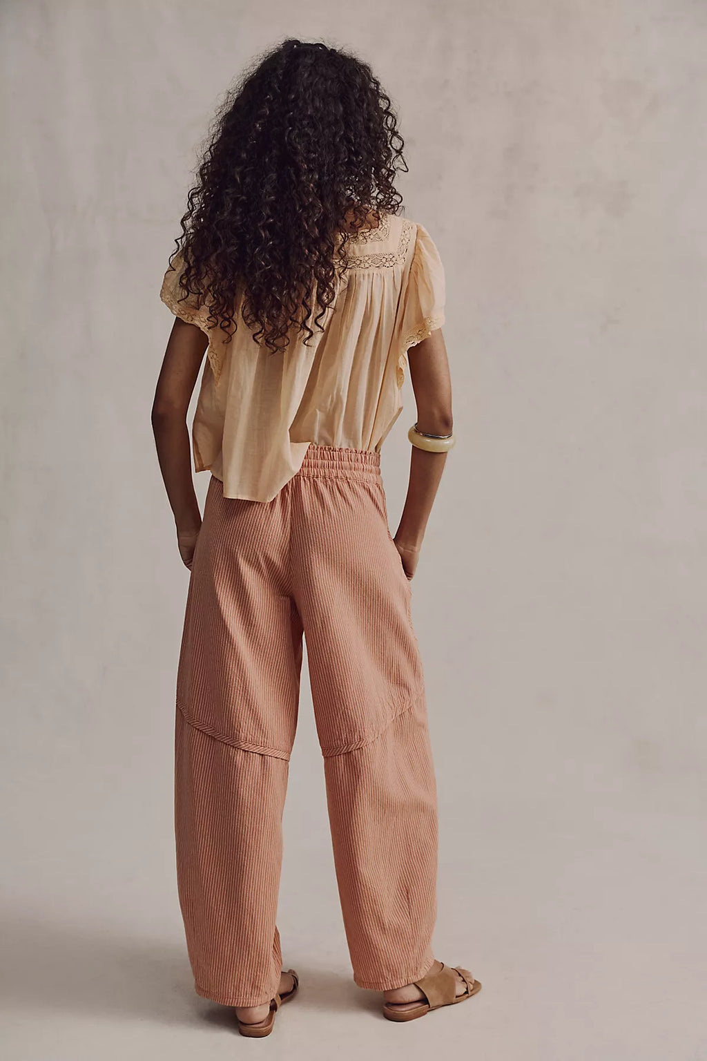 Something Good Pull-On Barrel Pants