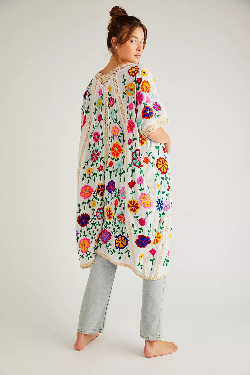 Bella Flor Embroidered Kaftan