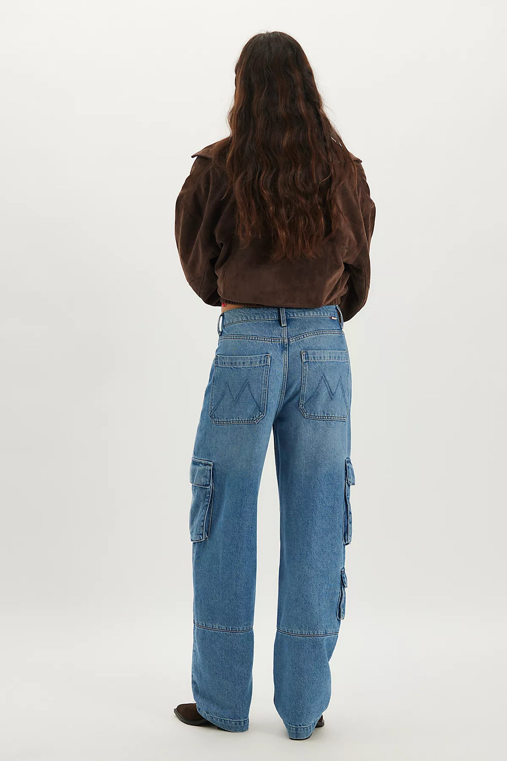 Snacks! by MOTHER The Side Dish Cargo Skimp Jeans