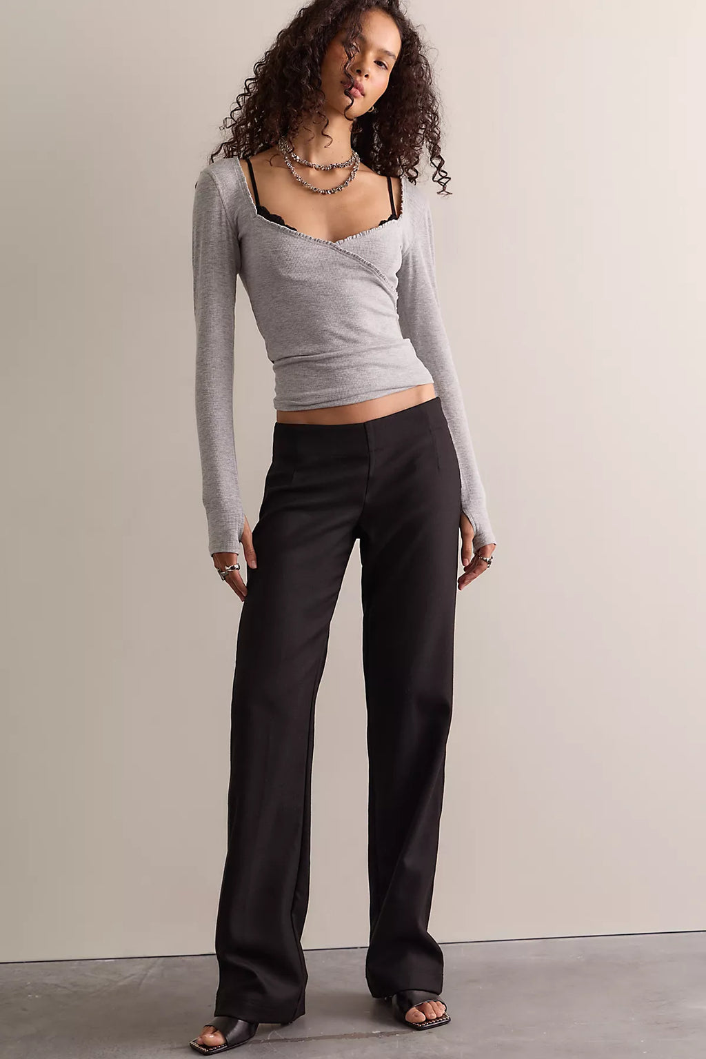 Keeping It Light Ribbed Wrap Top