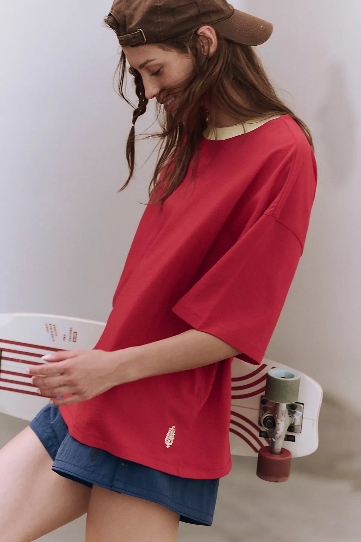 Tackle Heather Colorblock Tee