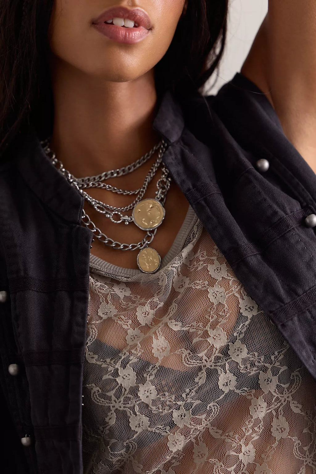 See You Layer Lace Tank