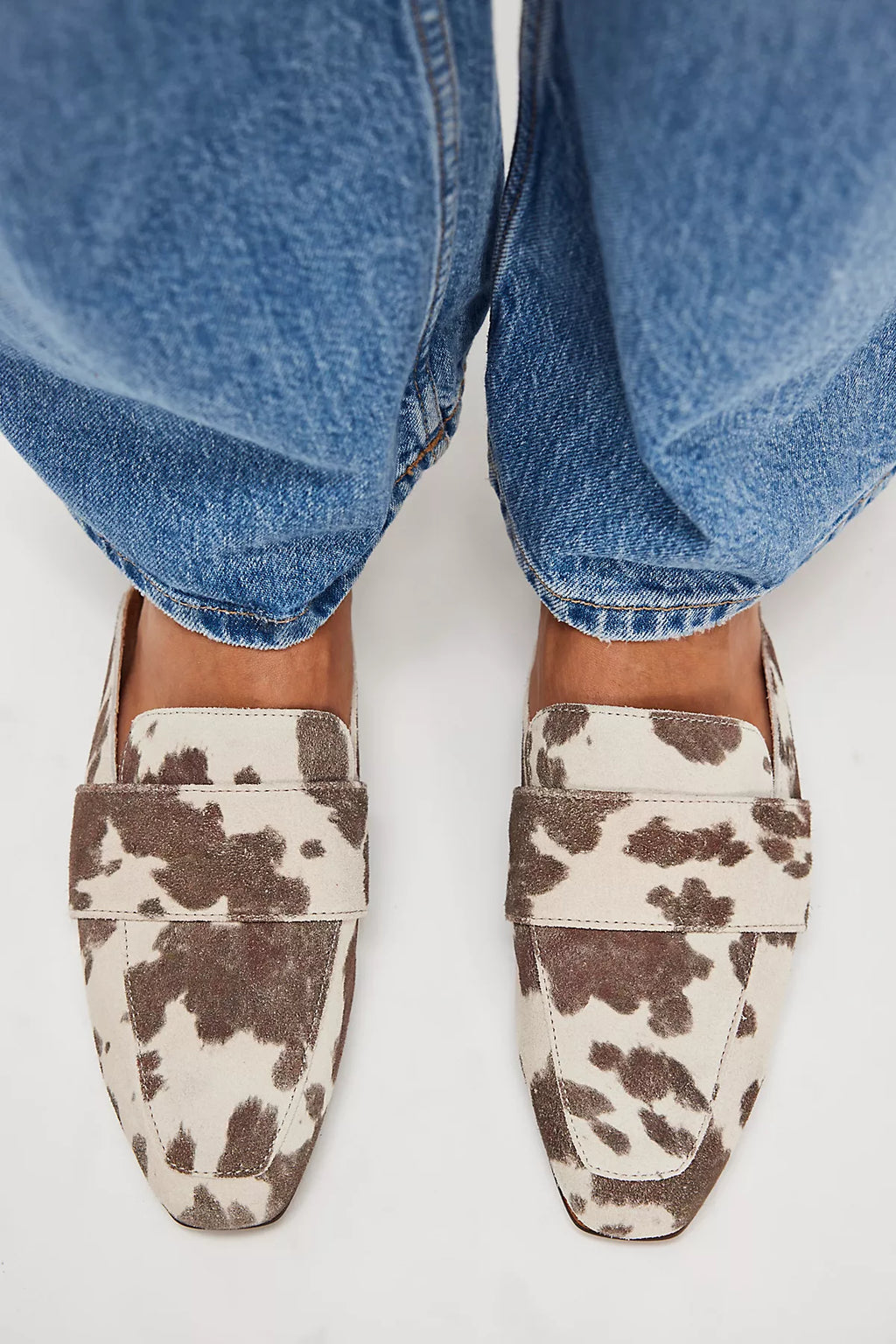 At Ease Embossed Loafers