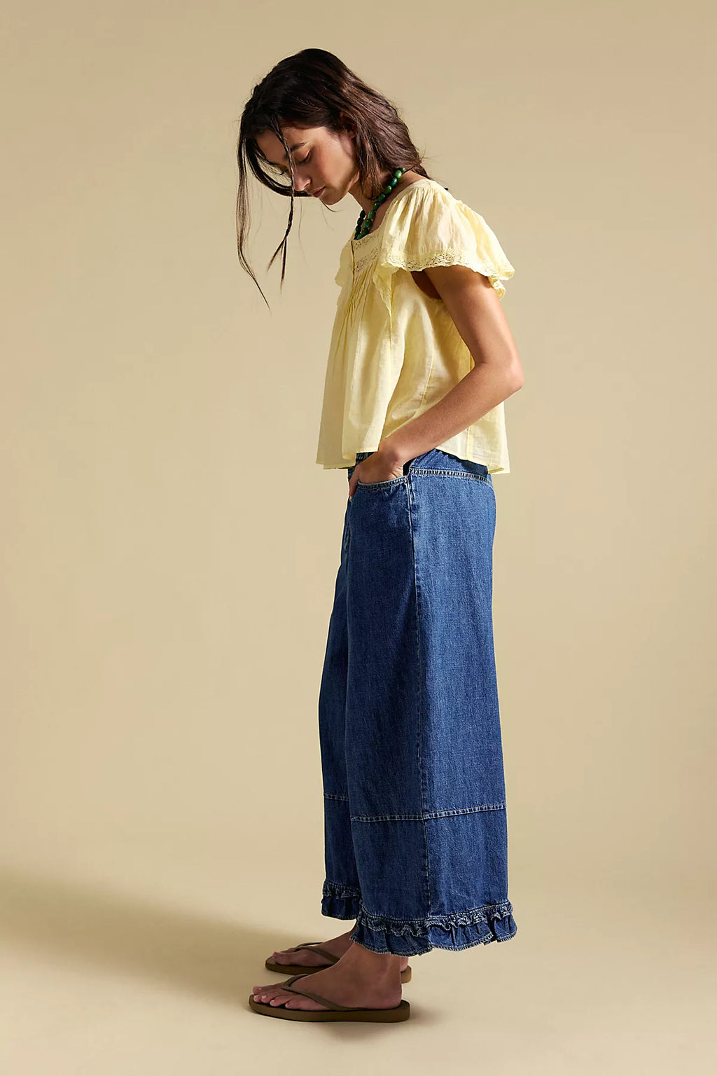 We The Free Love Me Not Bloomer Jeans