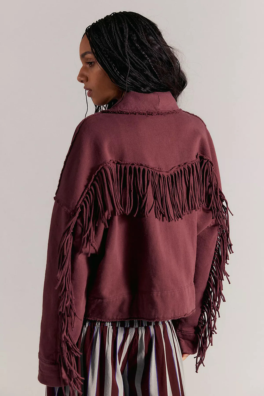 Wyatt Fringe Cardi