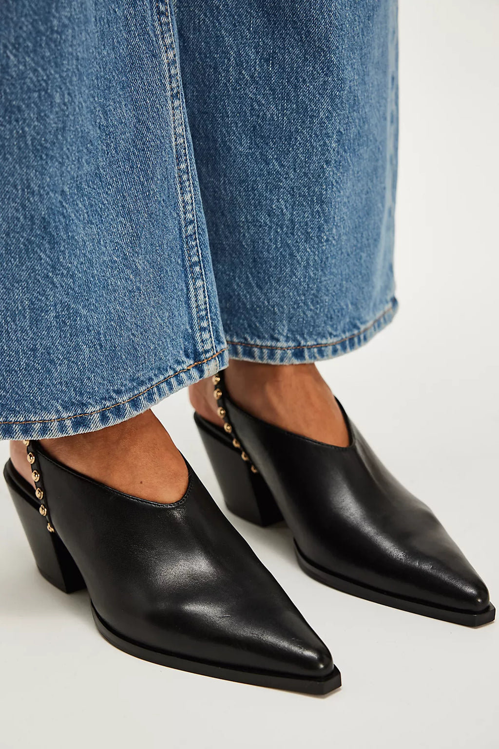 Tell Me About It Studded Wrap Heels