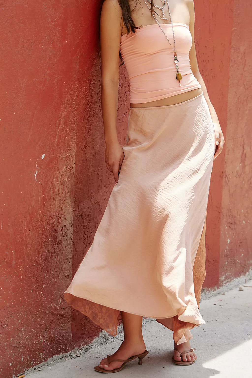 Make You Mine Maxi Slip Skirt