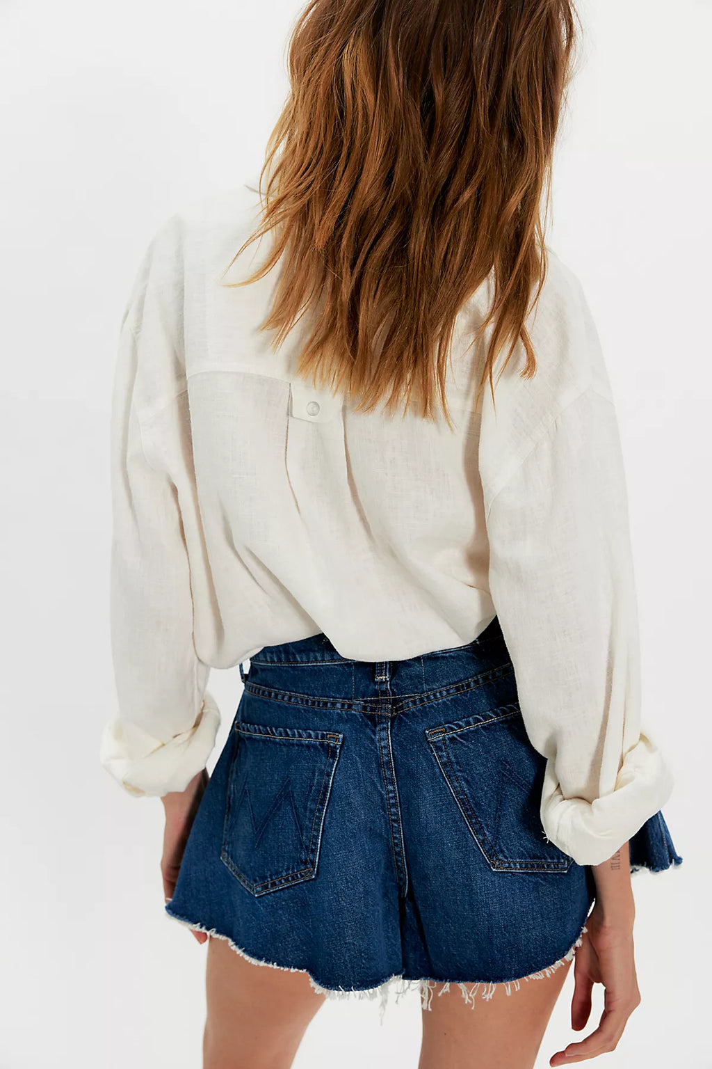 MOTHER The Flutter Short Fray Shorts