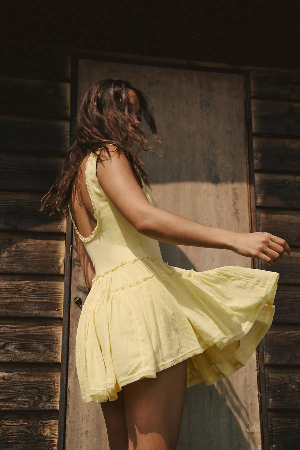 Izi Drop-Waist Mini Dress