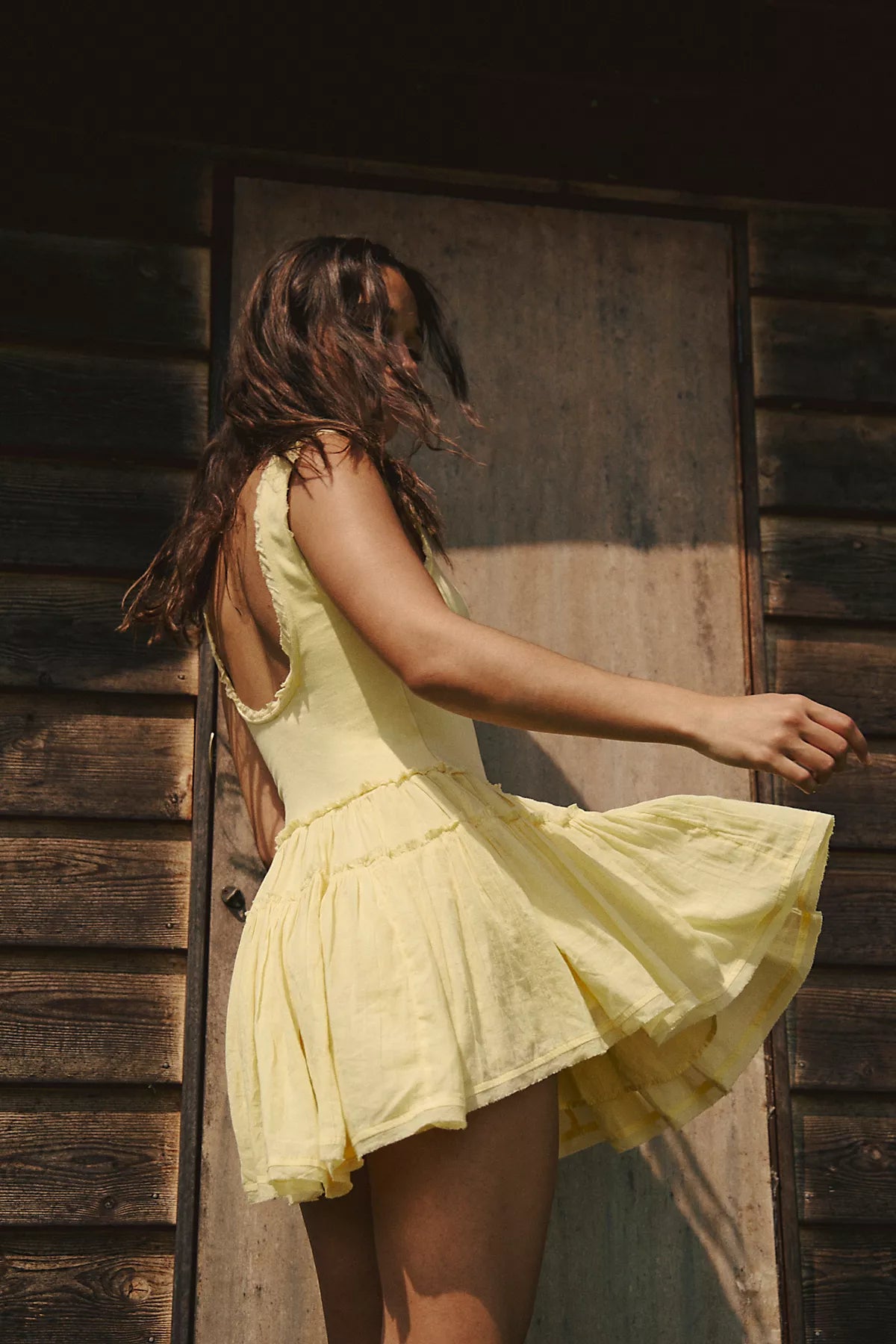 Izi Drop-Waist Mini Dress