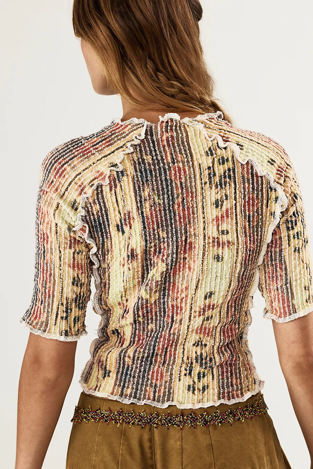 Luna Del Pinal The Vine Stretch Weave Tee