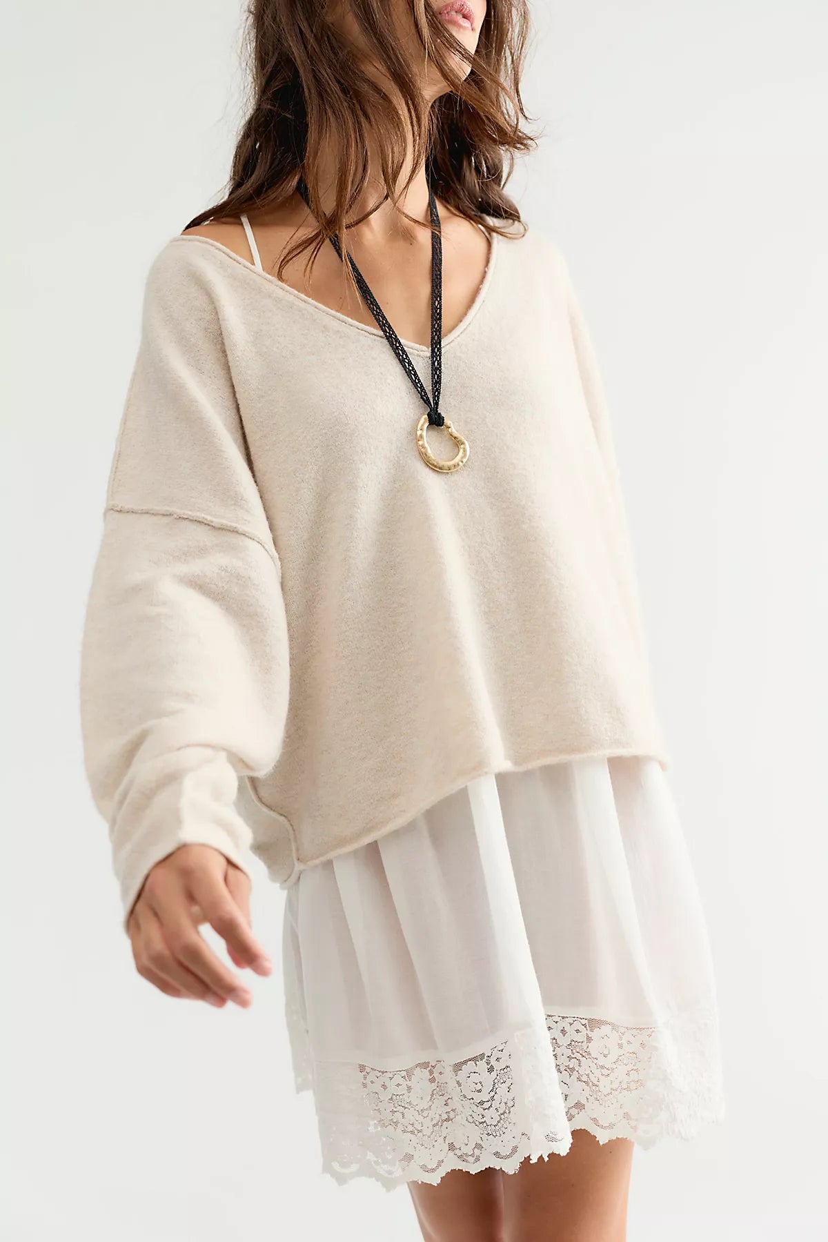See Me V-Neck Pullover