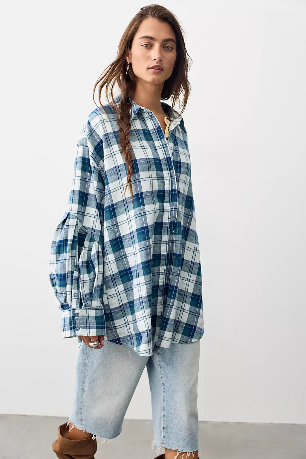 We The Free Selene Oversized Flannel