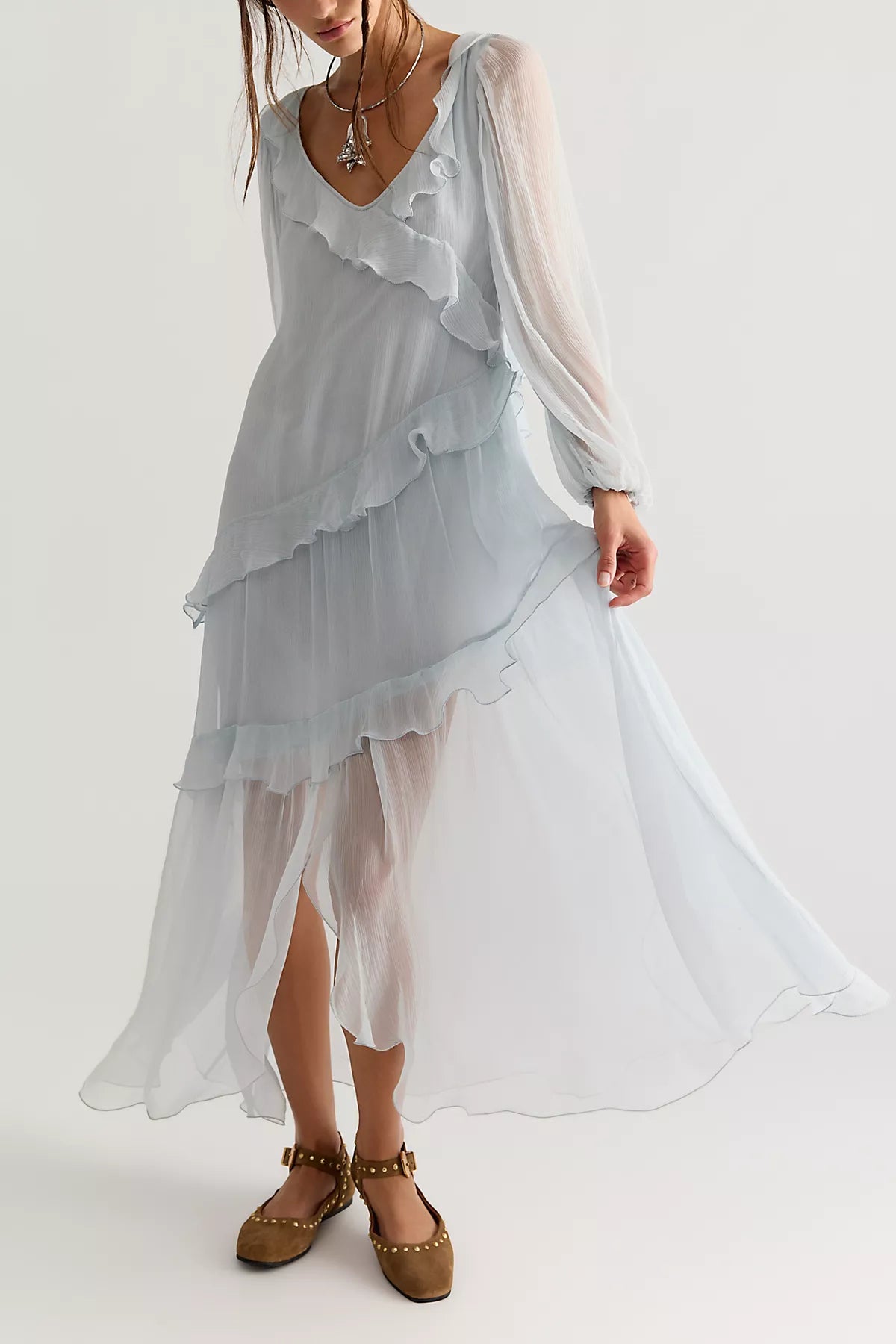 Nigel Preston Cloud High Maxi Dress