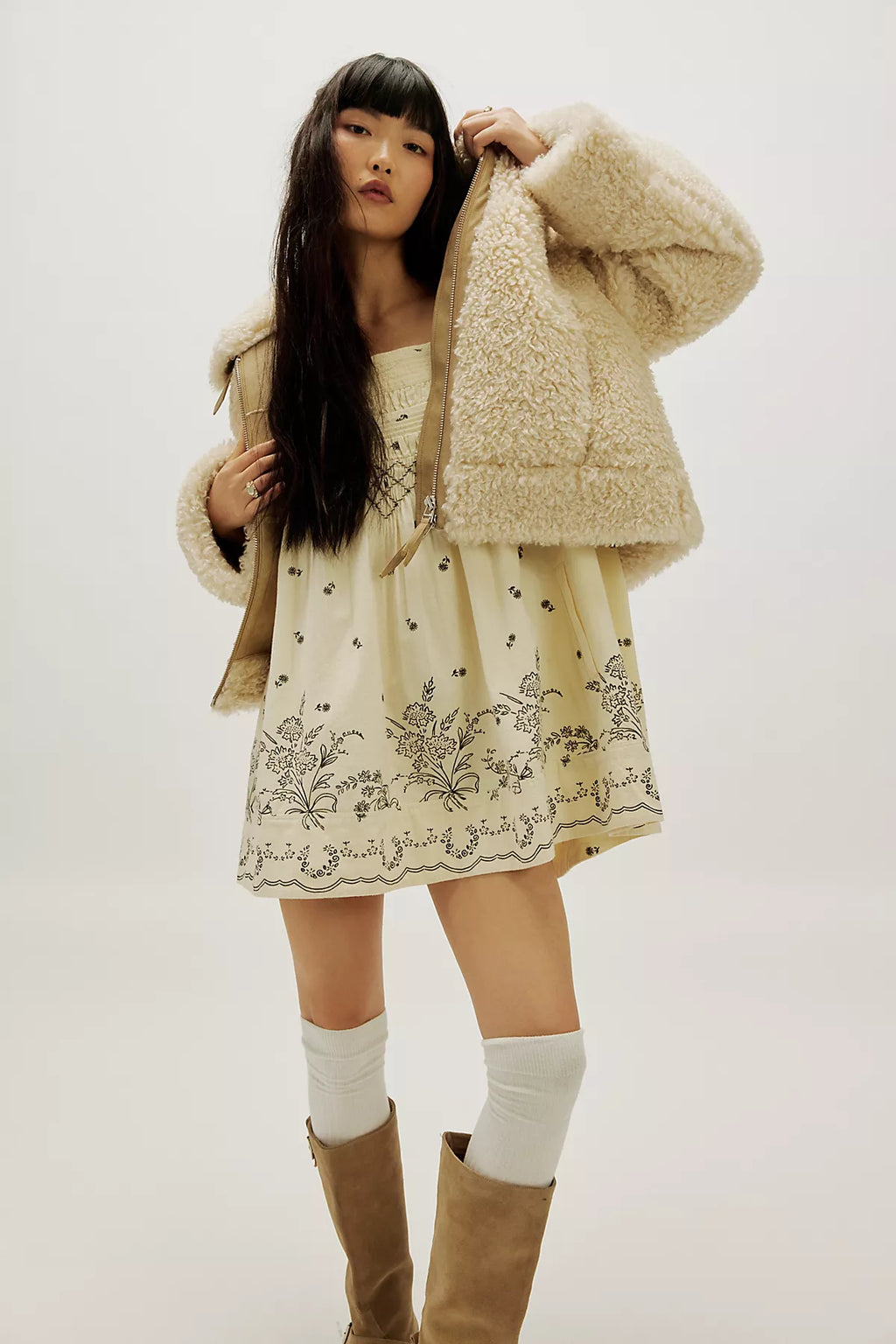 Sonora Printed Mini Dress