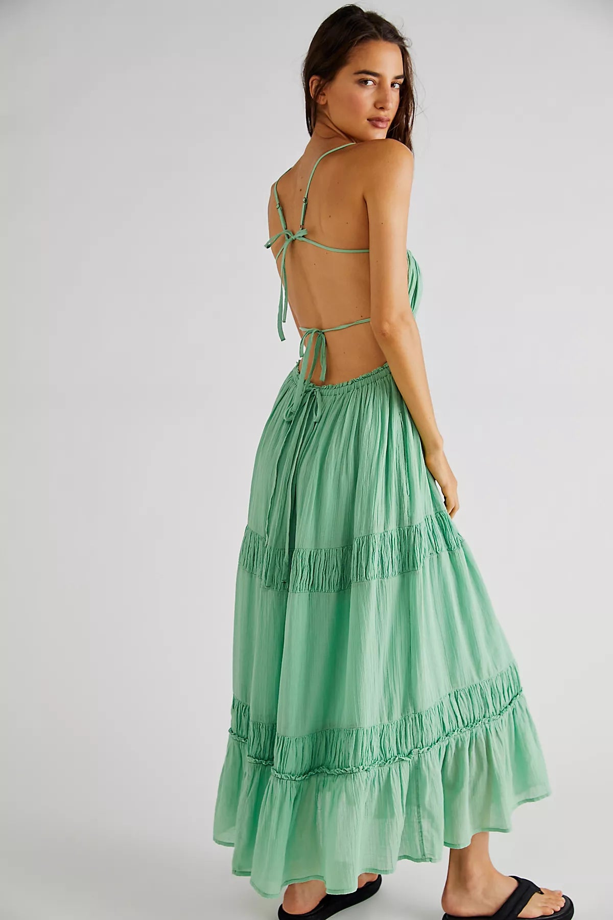 Taking Sides Maxi Dress