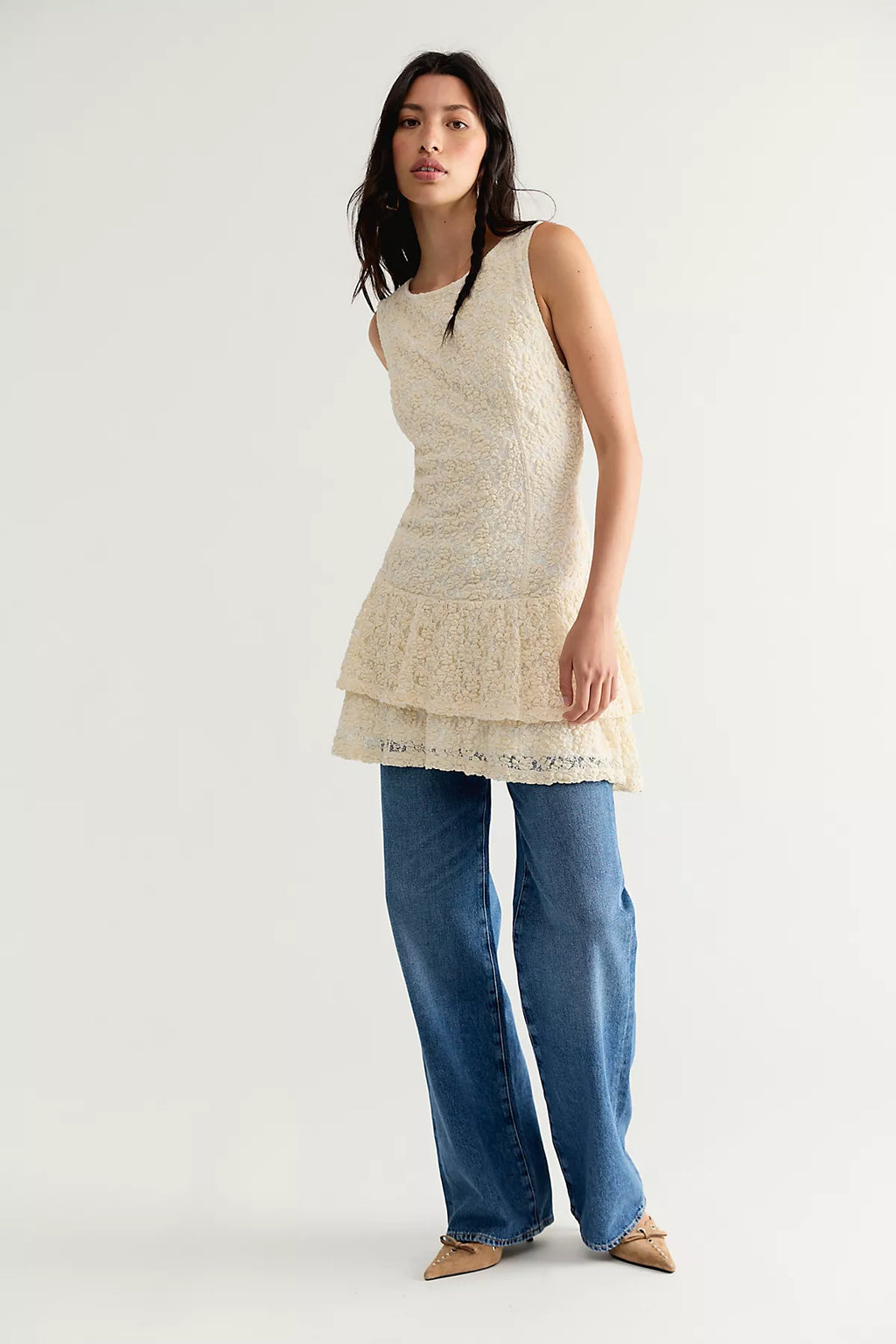 Slow Burn Lace Mini Dress