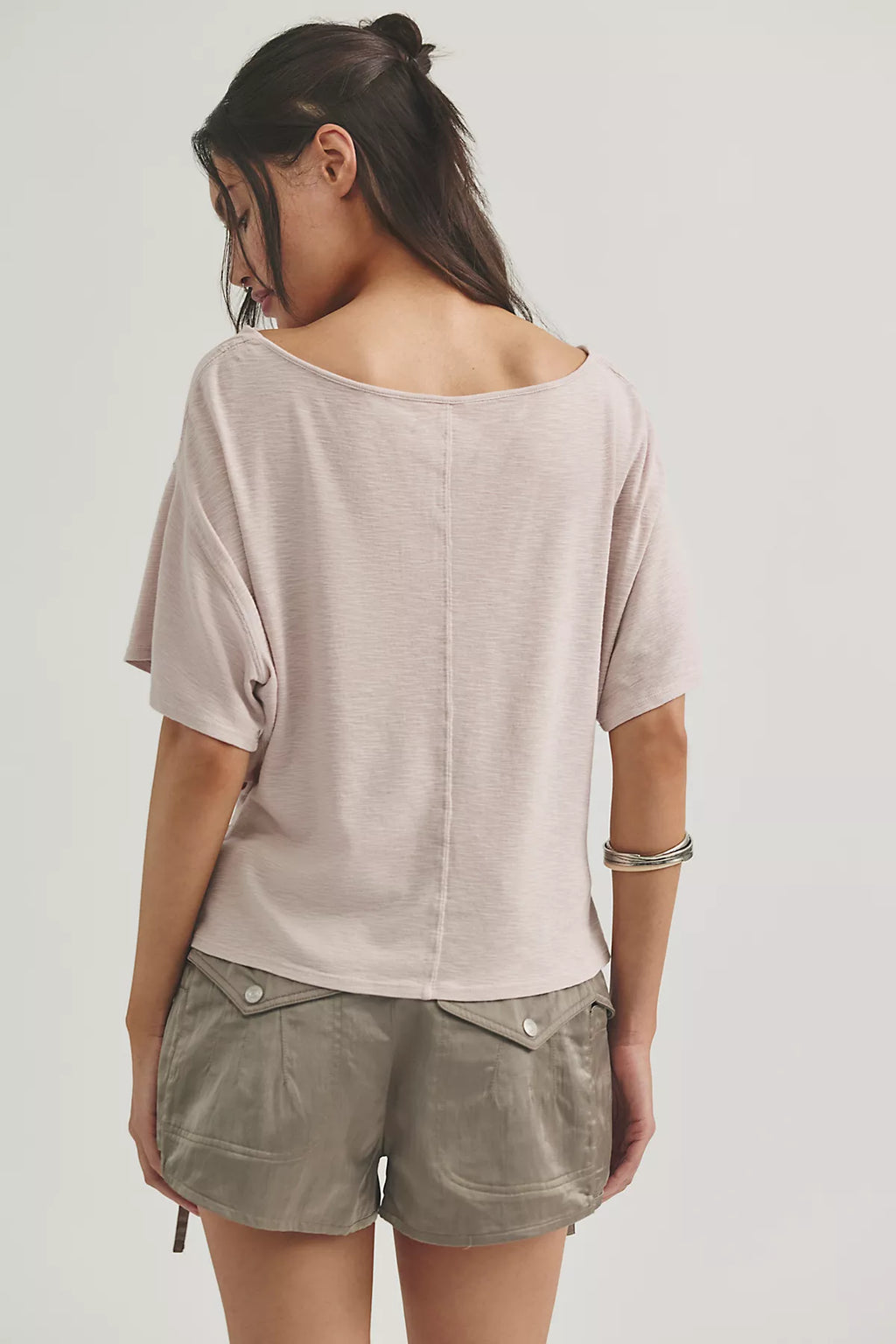 We The Free Tinsley Waterfall Cowl-Neck Top