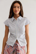 We The Free Maude Striped Tiny Top