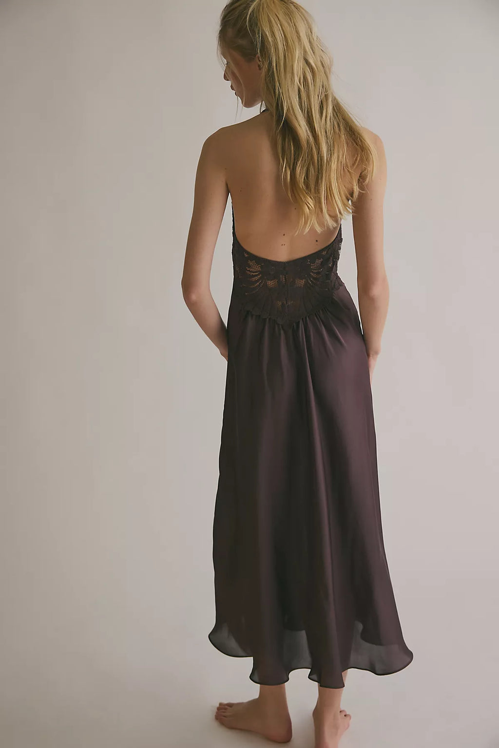 Petal Party Midi Slip Dress