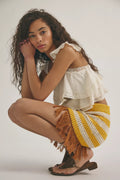 The Farra Twist Skirt