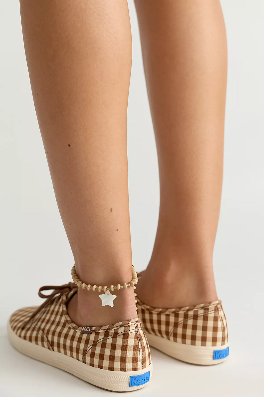 Keds for Free People Champion Buffalo Plaid Lace-Up Sneakers