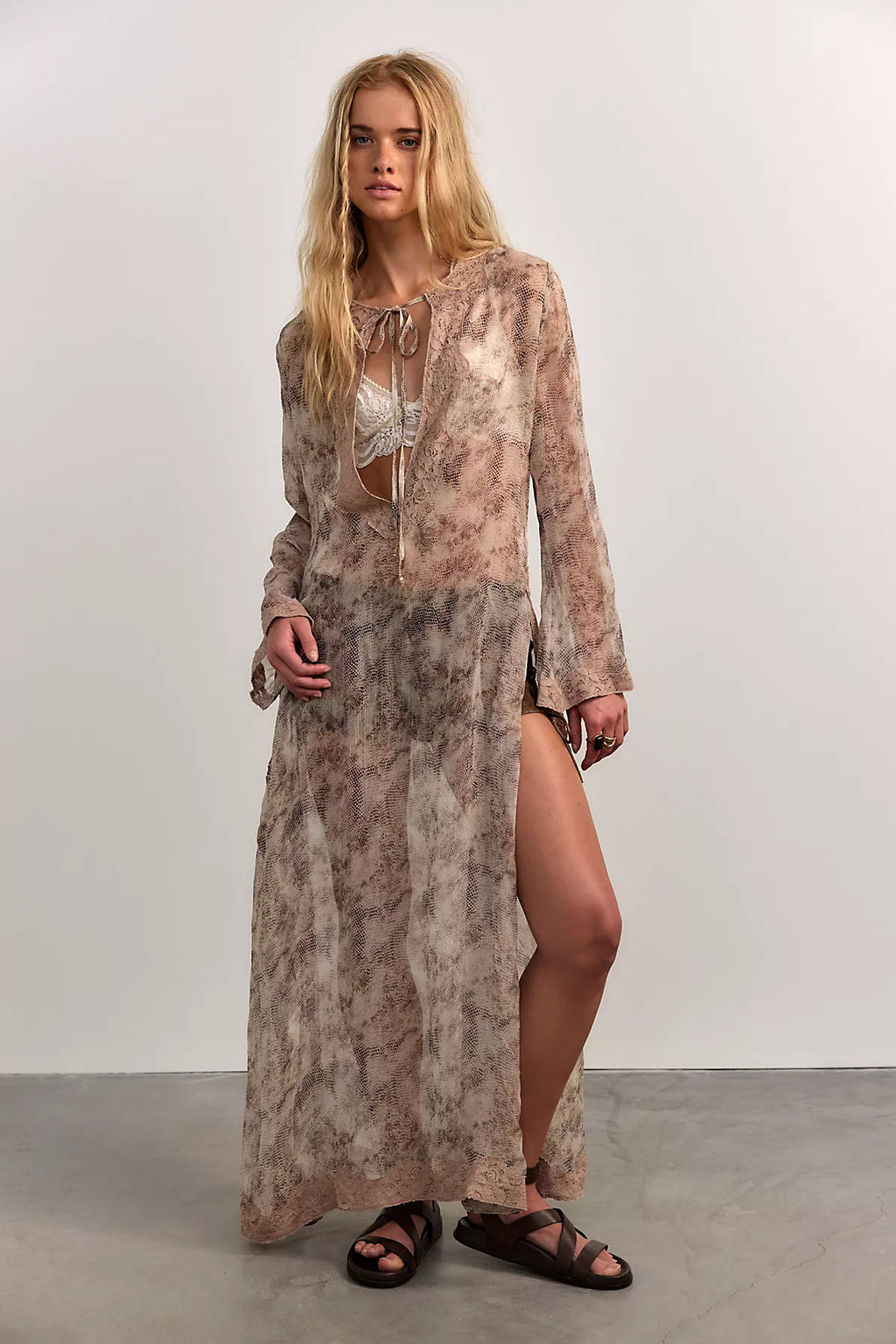 Grace Kelly Sheer Kaftan