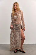 Grace Kelly Sheer Kaftan