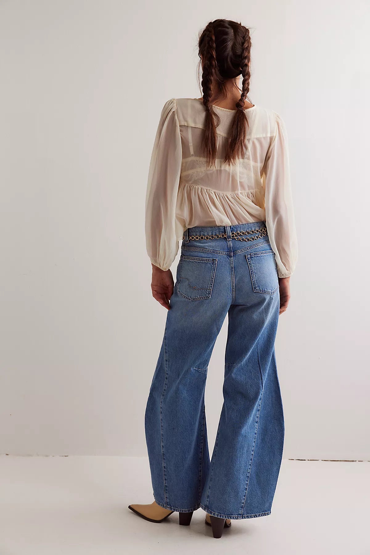 We The Free Eden High Slouchy Flare Jeans