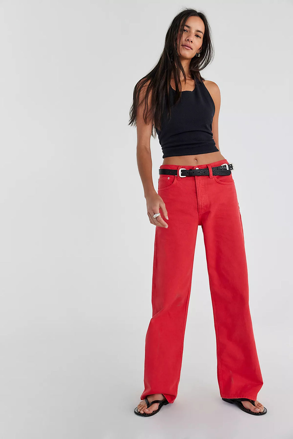 Round Two Pique Low-Back Tank