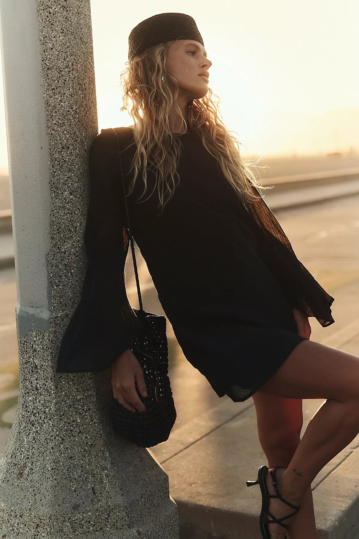 Sunstare Solid Mini Dress