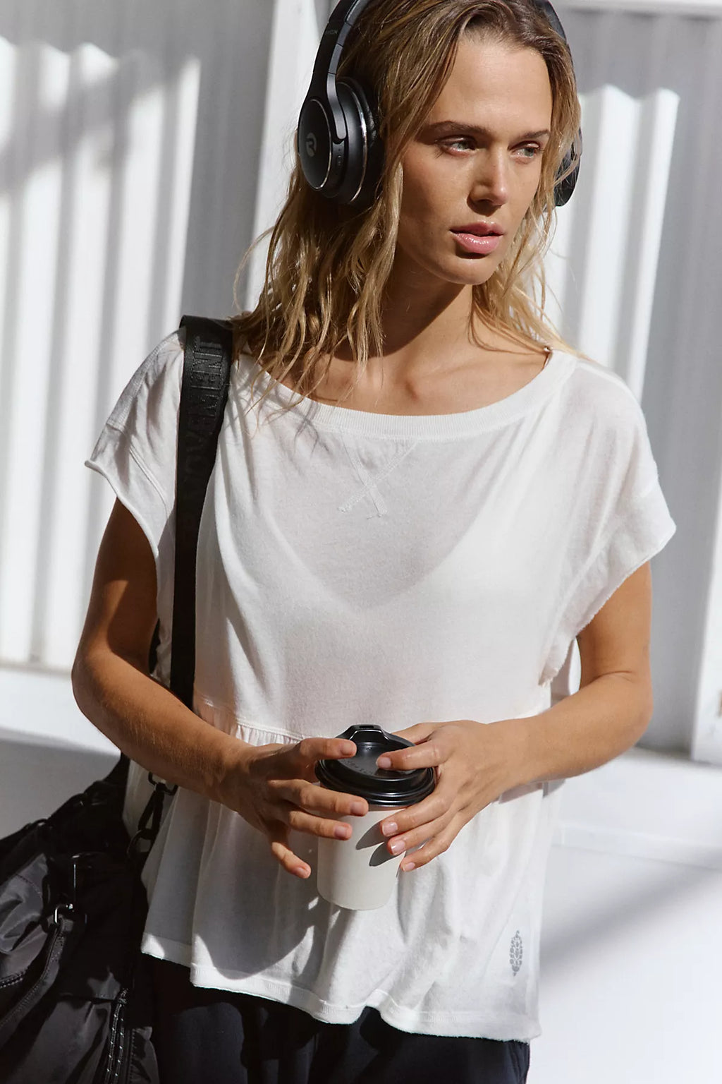 One Up Boat Neck Tee