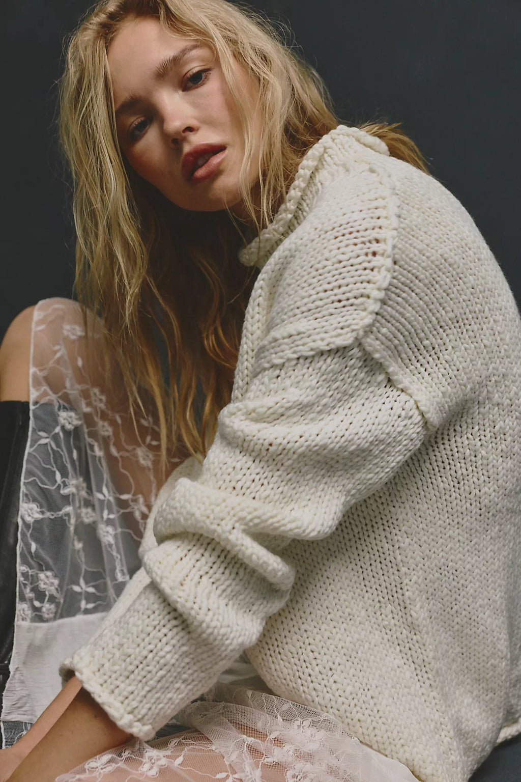 Opal Rollneck Knit Tunic