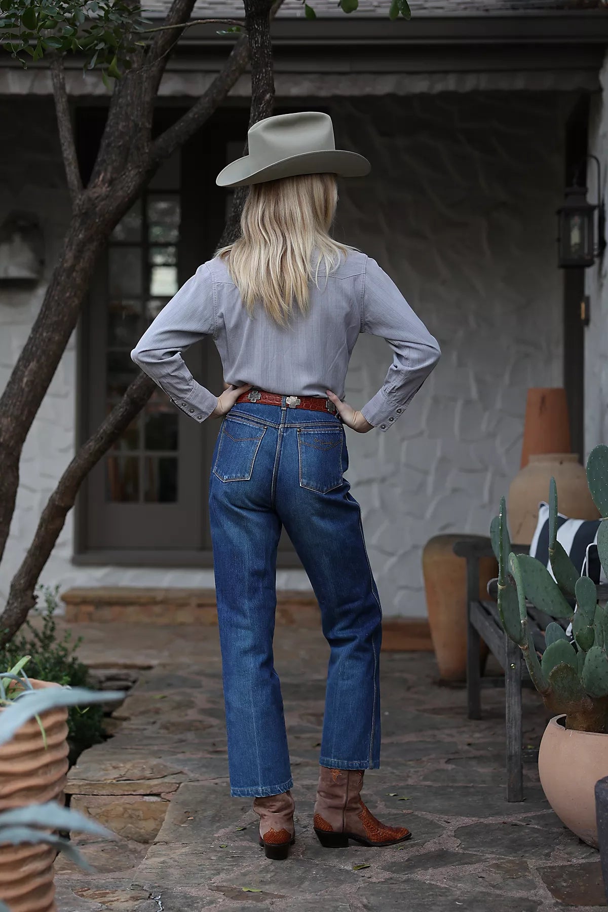 Vintage 1970s Gloria Vanderbilt High-Waist Straight Leg Jeans by Lauren Owen of Texas