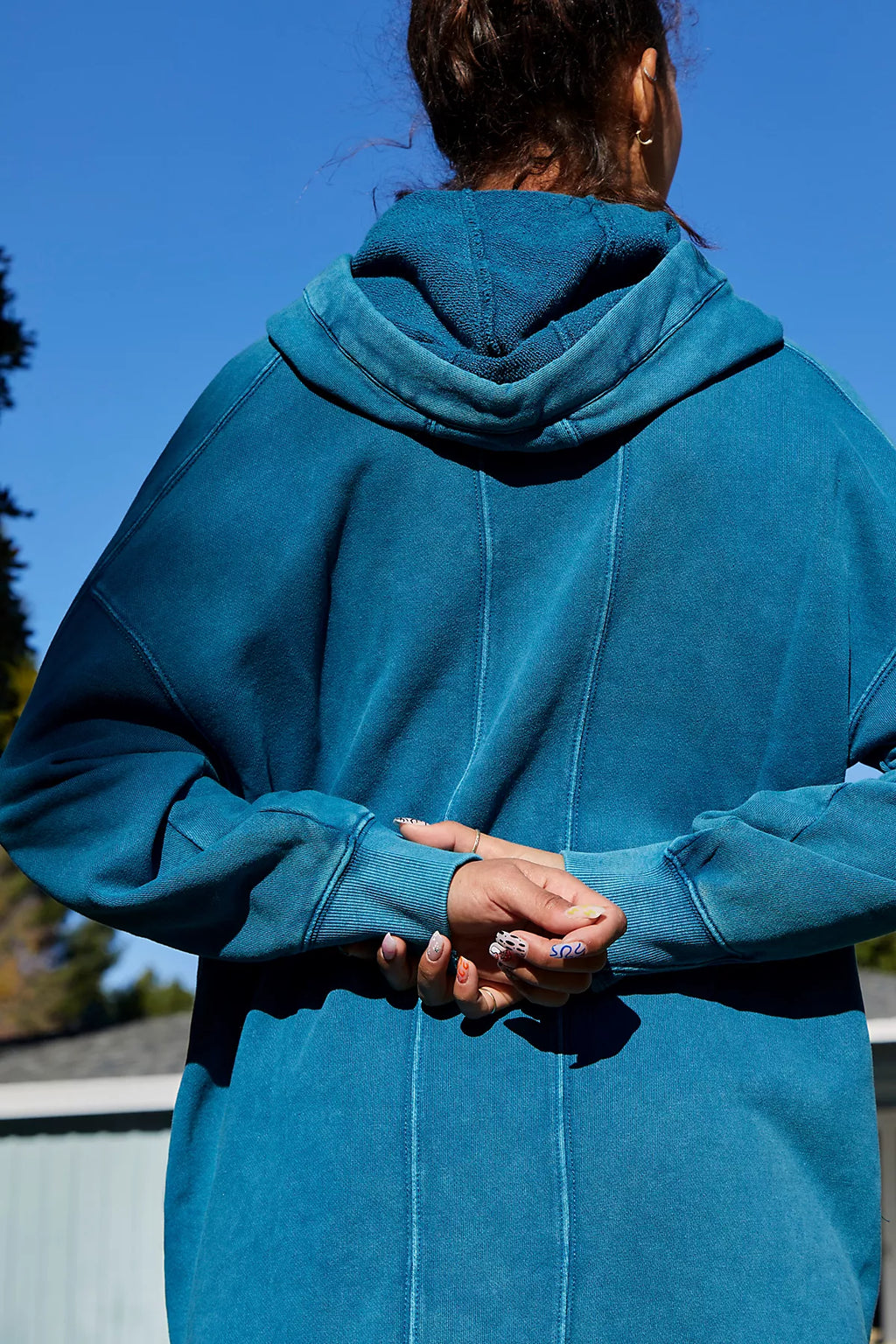 Spur Of The Moment Solid Hoodie
