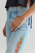 MOTHER The Saloon Sneak Jeans