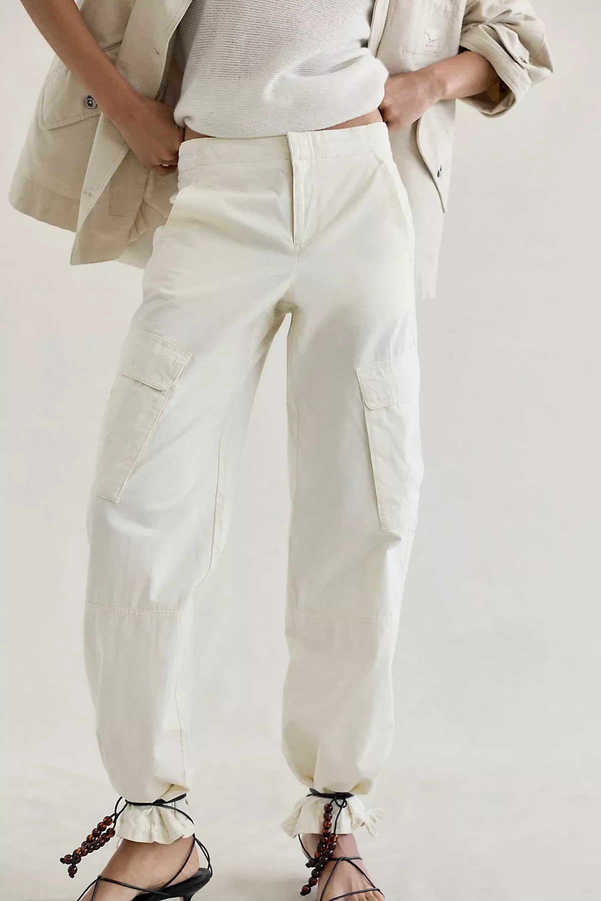 Lennox Low-Rise Cargo Pants