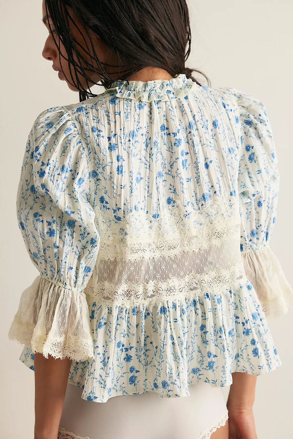 Forever Young Printed Bed Jacket